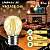 Lâmpada Vintage Filamento G45 LED 4w 2400k Bivolt LLFG45204B - Imagem 2