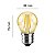 Lâmpada Vintage Filamento G45 LED 4w 2400k Bivolt LLFG45204B - Imagem 3