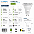 Lâmpada LED Dicróica MR16 7W 3000K 525lm GU10 Lumanti MR1637M - Imagem 4