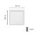 Painel LED Sobrepor Quadrado 24w 6500k Bivolt MAX-3246 - Imagem 3