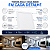 Painel LED Embutir Quadrado 24W 6500K Branco Frio Maxxy MAX-1246 - Imagem 3