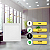 Painel LED Embutir Quadrado 36w 6500k Bivolt MAX-24366 - Imagem 2