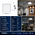 Painel LED Embutir Quadrado 12w 6500k Bivolt CLX-SE421265 - Imagem 7