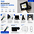 Refletor LED 10w 6500k Bivolt Elgin 48RPLED10G00 - Imagem 9