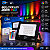 Refletor LED 200w RGB Bivolt Com Controle Remoto RKT-200RGB - Imagem 2