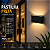 Arandela Sobrepor Preta Pastilha 2 Fachos 12w 3000k IP65 Bivolt 259987 - Imagem 7