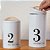 Porta-Condimentos Metalla N3 Branco - YOI (1750 ml) - Imagem 1