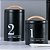 Porta-Condimentos Metalla N2 Preto - YOI (1300 ml) - Imagem 1