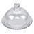 Queijeira c/ Tampa de Cristal de Chumbo Coração Lyor (19,5x13cm) - Imagem 2