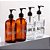 Dispenser Porta Álcool em Gel de Vidro Âmbar - Lyor (490ml) - Imagem 6