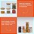 Kit 6 porta temperos empilháveis de vidro com tampa de bambu Oikos 200ml - Imagem 7