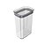 Pote Hermético Organizador Retangular 2,3 L Transparente Block - OU - Imagem 3