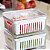 Pote Organizador Geladeira c/ Tampa e Cesto 2,2L Clear Fresh - OU - Imagem 4
