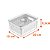 Pote Organizador Geladeira c/ Tampa e Cesto 2,2L Clear Fresh - OU - Imagem 6