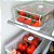 Pote Organizador Geladeira c/ Tampa e Bandeja 2,8L Clear Fresh - OU - Imagem 2