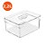 Pote Organizador Geladeira c/ Tampa e Bandeja 2,2L Clear Fresh - OU - Imagem 3