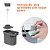 Dispenser Detergente com Suporte para Esponja  Trium OU 650 ml - Imagem 5