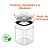 Porta Temperos Hermético Block 150ml - Imagem 10