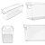 Organizador Clear para Armários e Geladeira 37x10x13 cm - Imagem 5