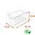 Organizador Clear para Armários e Geladeira 30x15x13 cm - Imagem 4