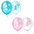 Balão 1 Aninho | Azul e Rosa | 4 unidades - Imagem 1