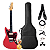 Kit Guitarra Jazzmaster Tagima Fiesta Red TW-61 Completo - Imagem 1