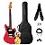 Kit Guitarra Jazzmaster Tagima Fiesta Red Tw-61 Completo - Imagem 1