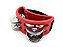 Torelli Pandeirola de Pé Vermelha TP303VM Foot Tambourine - Imagem 1
