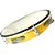 Pandeiro Iniciante 10" Em Madeira Com Pele Nylon Gope - Imagem 5