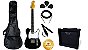 Kit PHX Guitarra Telecaster Preta C/ Bag + Acessórios TL-1BK - Imagem 1