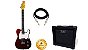 Kit PHX Guitarra Telecaster Vermelha + Ampl. + Cabo TL-1MRD - Imagem 1