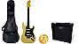 Kit PHX Guitarra Stratocaster Creme C/ Bag e Ampl. ST-1PRCH - Imagem 1