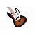 SX Baixo Jazz Bass 4 Cordas Sunburst American Ash SJB75SB-EB - Imagem 3