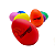 Ganza Ovinho Egg Shaker Colorido Infantil Liverpool 5 Unidades - Imagem 4