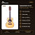 Kit Cavaquinho Rozini Estudante Acústico Fosco Rc10 Com Capa - Imagem 2