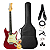 Kit Guitarra Stratocaster Tagima Candy Apple Tg-500 Completo - Imagem 1