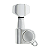 Tarraxa Para Guitarra Strinberg Individual Blindada Cromada - Imagem 4