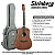 Violão Elétrico Strinberg SD201HC Mahogany Folk Com Bag - Imagem 2