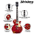 Guitarra Elétrica Les Paul Strinberg LPS230 Wine Red - Imagem 2