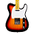 Guitarra Estudante Telecaster PHX TL-2 Vintage Sunburst - Imagem 3