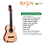 Kit Violão 7 Cordas Nylon Rozini Rx227 Acústico Com Capa - Imagem 2