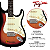 Kit Guitarra Stratocaster Tagima Classic T-635 Sunburst Capa - Imagem 2
