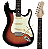 Kit Guitarra Stratocaster Tagima Classic T-635 Sunburst Capa - Imagem 3