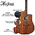 Kit Violão Elétrico Hofma Aço Folk Cutaway Fosco HMF280 Capa - Imagem 2