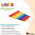 Xilofone Infantil Pedagógico 8 Notas Colorido Madeira KIDZZO - Imagem 2