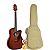Violão Seizi Neo Tokyo Kaizen Mahogany Burst Folk Aço Com Bag - Imagem 1
