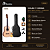 Kit Violão 7 Cordas Nylon Rozini Rx227 Acústico Completo - Imagem 2