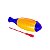 Reco Reco Infantil Torpedo Pedagógico Foguete Colorido KIDZZO - Imagem 1