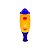 Reco Reco Infantil Torpedo Pedagógico Foguete Colorido KIDZZO - Imagem 4