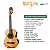 Kit Violão Nylon Acústico Infantil Rozini Rx205 Brilhante Capa - Imagem 2